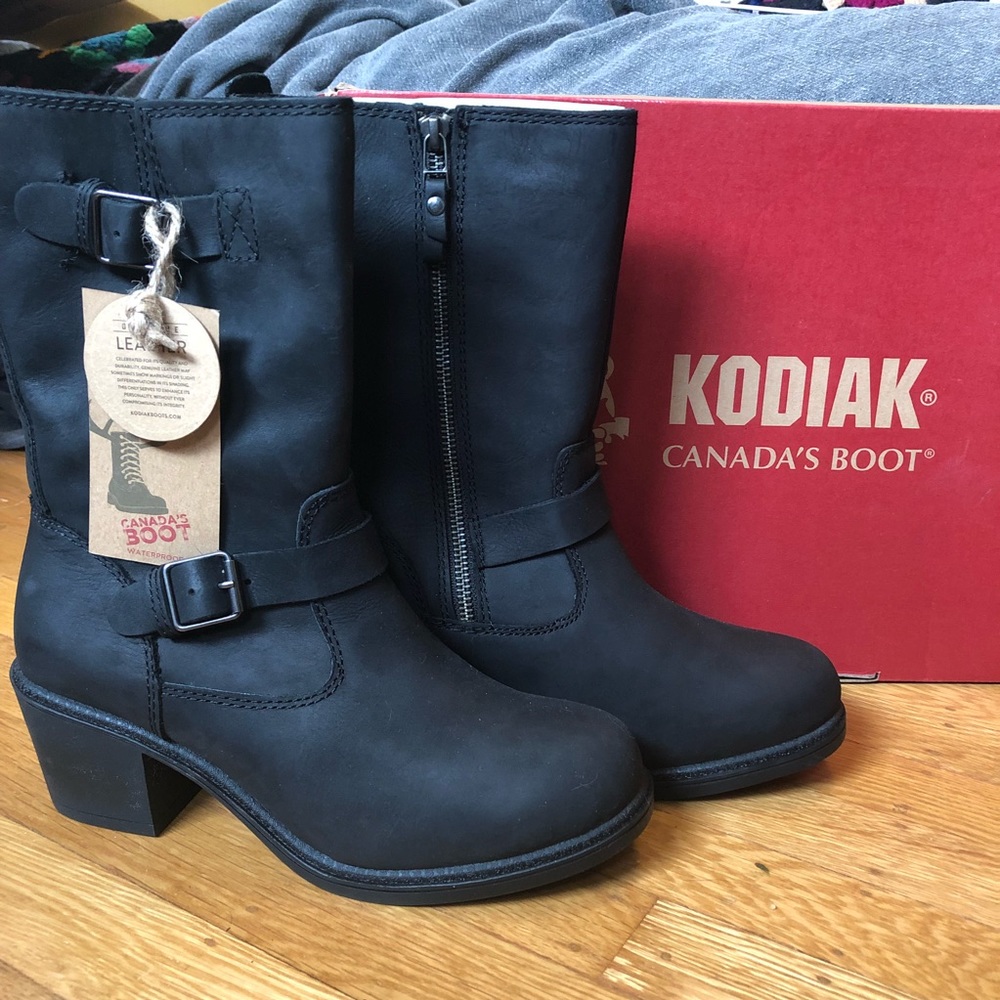 NWT Kodiak Simone waterproof leather boots sz 8.5